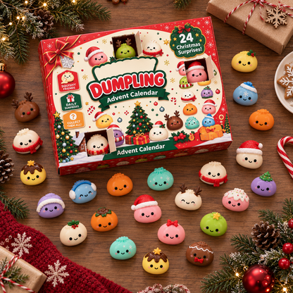 Christmas Squishy Dumpling Advent Calendar