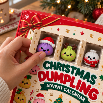 Christmas Squishy Dumpling Advent Calendar